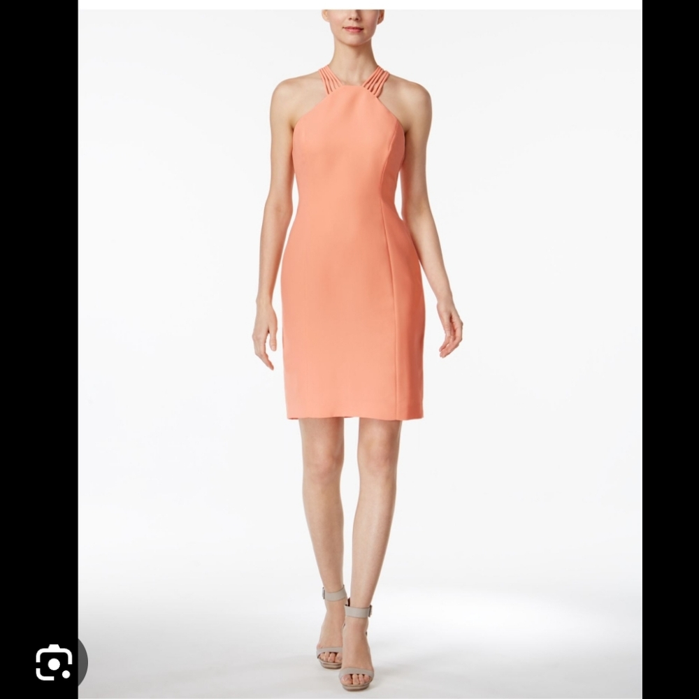 NWT Peach Calvin Klein Dress